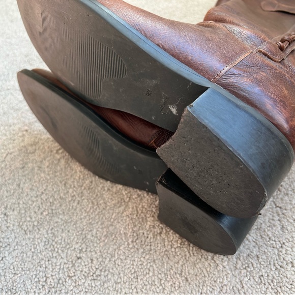 Brown leather riding boots size 8 - Picture 7 of 7